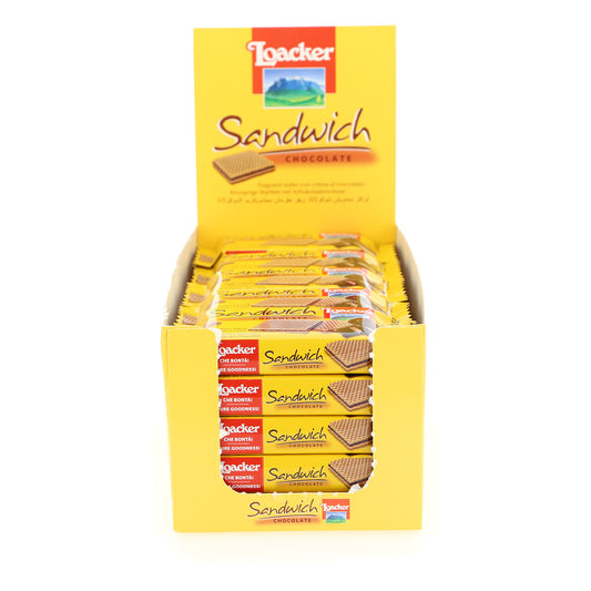 3x Loacker Sandwich Chocolate 25gr