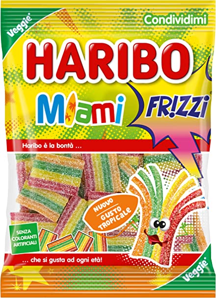 Haribo Miami Frizzi 175gr